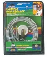 Four Paws Heavy Weight Trolley Exerciser, Silver, 50 Feet - Model 100203841