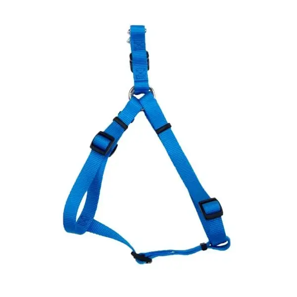 Coastal Pet Large Personalized Harness 1" X 26-38" In Blue Lagoon