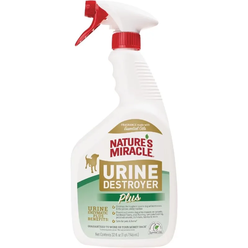 Nature‘s Miracle 32 oz Ready‑to‑use Dog Urine Eliminator – Enzymatic Cleaner
