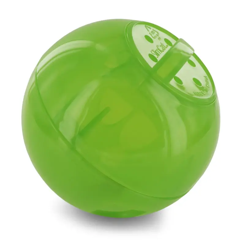 Petsafe Green Slim Cat Plastic Treat Holding Toy