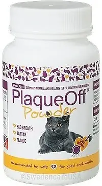 Plaque-off Powder Cat Supplement, 40g Bottle - Natural Dental Care