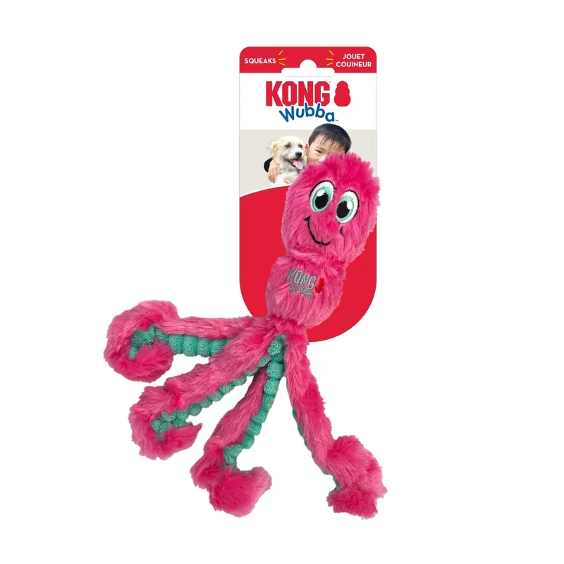 Wubba Octopus Small Dog Toy - Durable, Interactive, Fun For Pets