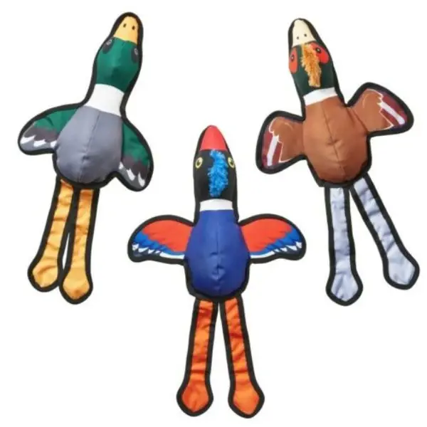 Love The Earth Squeaky Duck Dog Toy, 20 In., Assorted