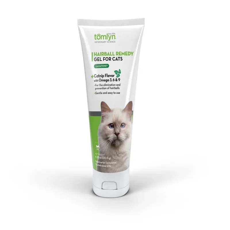 Laxatone Catnip Flavored Hairball Lubricant, 4.25 Ounce Tube