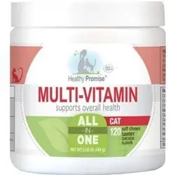 Four Paws 100540049 Healthy Promise Multi Vitamin Chew For Cats - 120 Count
