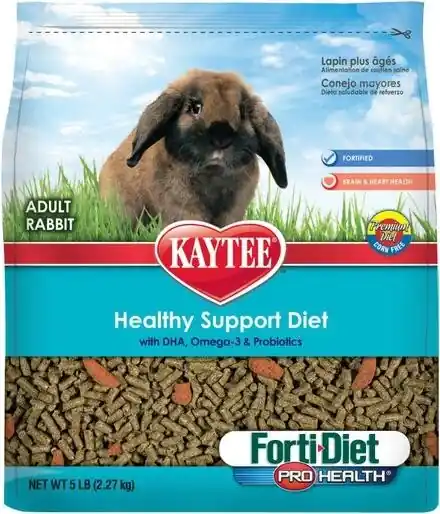 Forti-diet Pro Health Food For Adult Rabbits, 5 Pounds, Model 100502313
