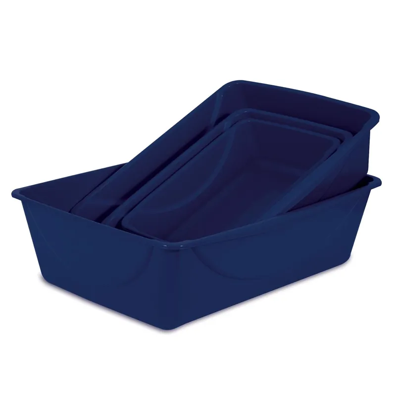 Plastic Assorted Litter Pan 1 Pk