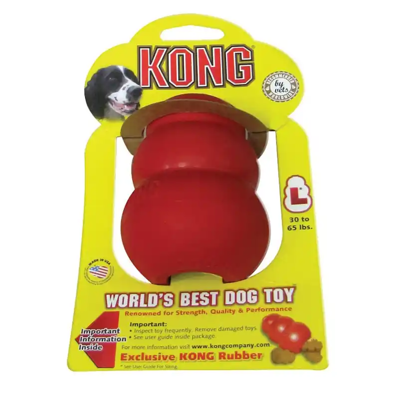 For Dog Red Rubber Dog Toy Large 1 Pk