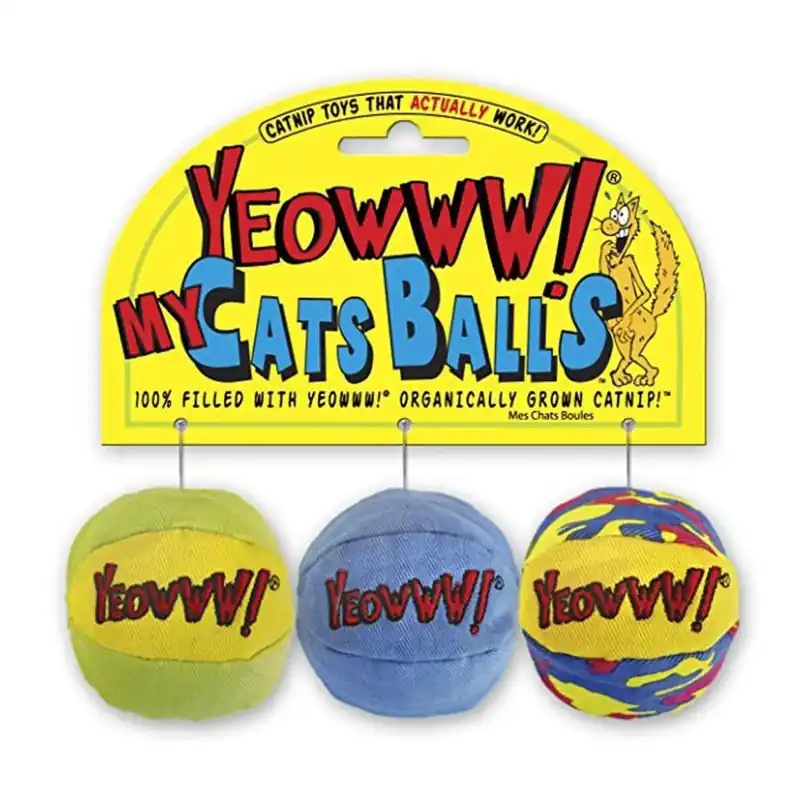 Duckyworld-yeowww 812402000409 My Cats Balls