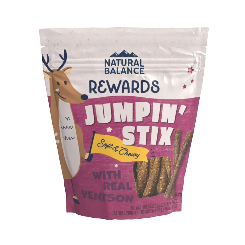 L.i.t. Jumpin‘ Stix Venison & Sweet Potato Dog Treats, 4 Oz.