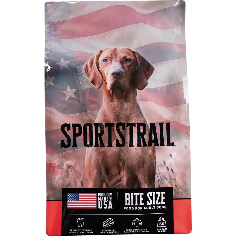 50 Lb. Meat Flavor Bite Size Adult Dry Dog Food - Complete Nutrition