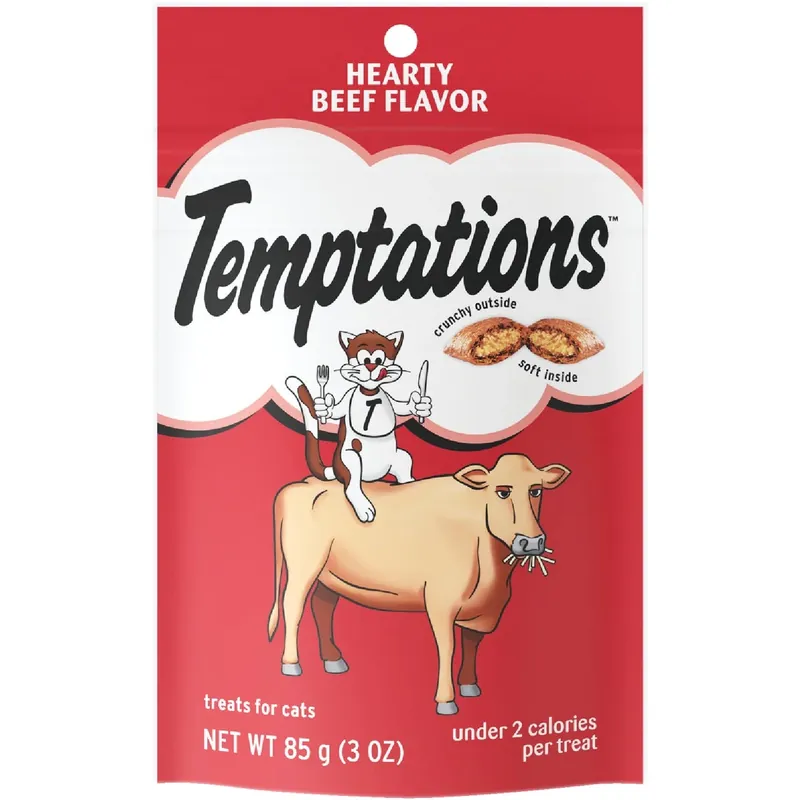 Cat Snack, Beef, 3-oz.