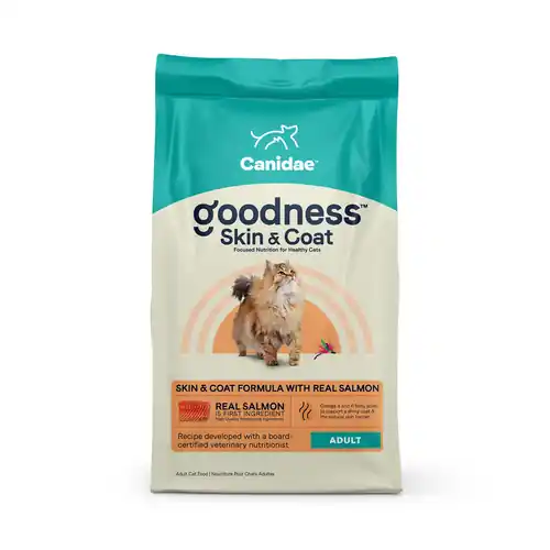 Canidae Cd01034 10 Pounds Goodness For Skin & Coat Real Salmon Adult Dry Cat Food