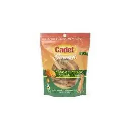 Sweet Potato Steak Fries Dog Treats, 1 Pound