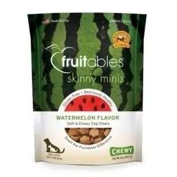 Skinny Minis Chewy Watermelon Dog Treats - 5 Ounces