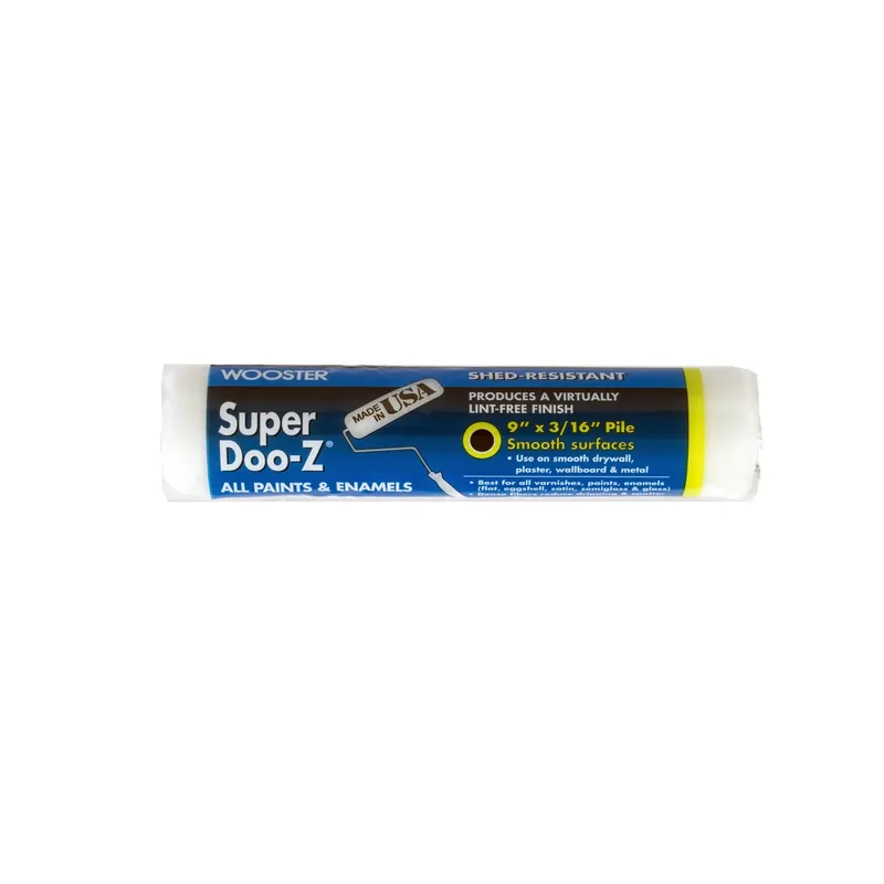 Super Doo-z Fabric 9 In. W X 3/16 In. Regular Paint Roller Cover 1 Pk