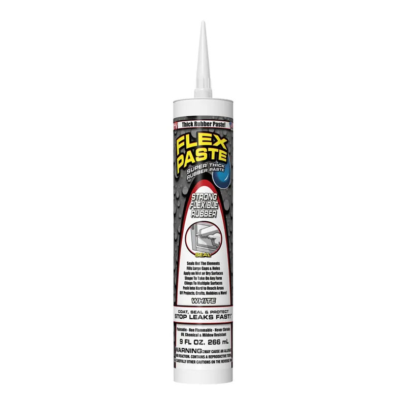 Flex Seal Family Of Products Flex Paste White Rubberized Paste 9 Fl. Oz.