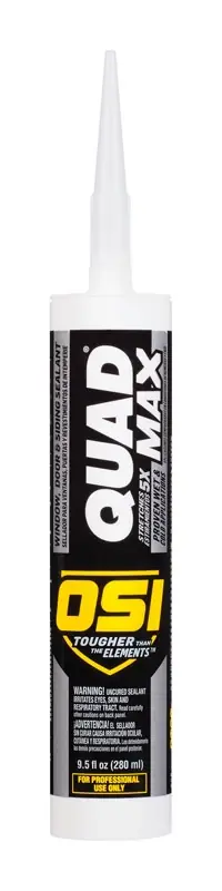 Quad Max Sealant, White, 9.5 Oz.