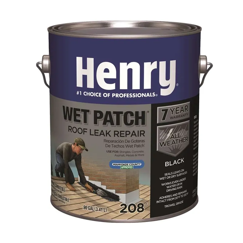 Wet Patch Roof Cement, 1-gallon