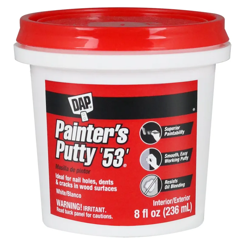 Ready To Use White Painter‘s Putty 0.5 Pt