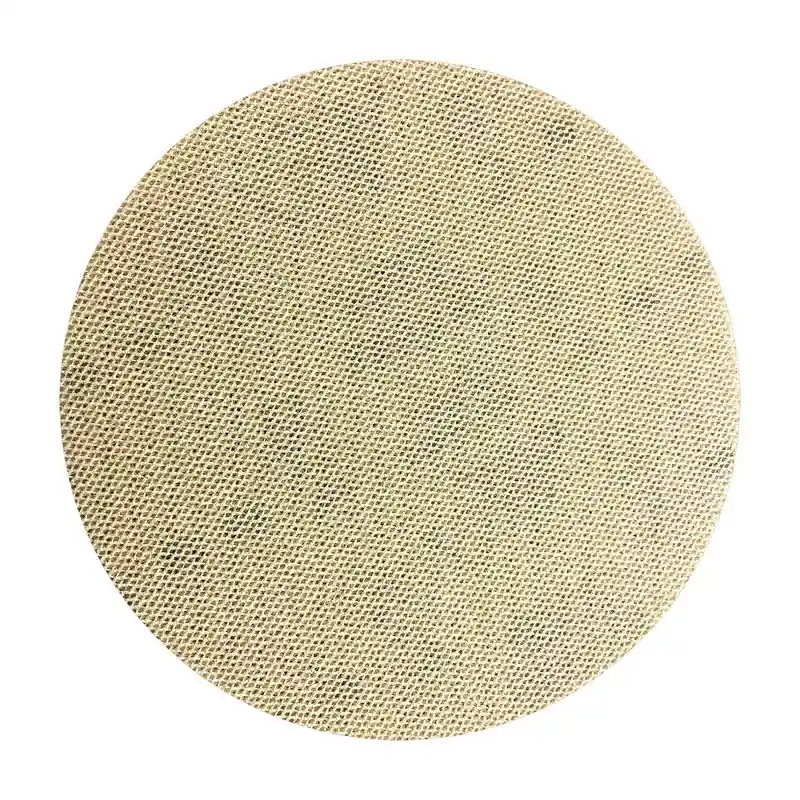 Sandnet 5 In. Aluminum Oxide Hook And Lock Sanding Disc 320 Grit Ultra Fine 10 Pk