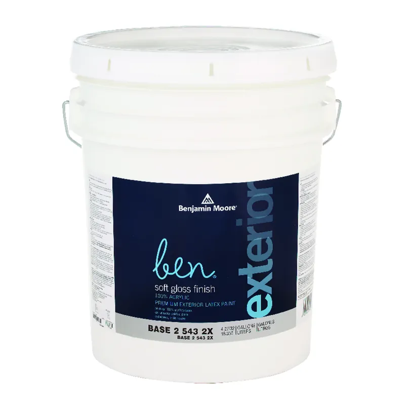 Soft Gloss Tintable Base 2 Exterior Acrylic Paint 5 Gallon