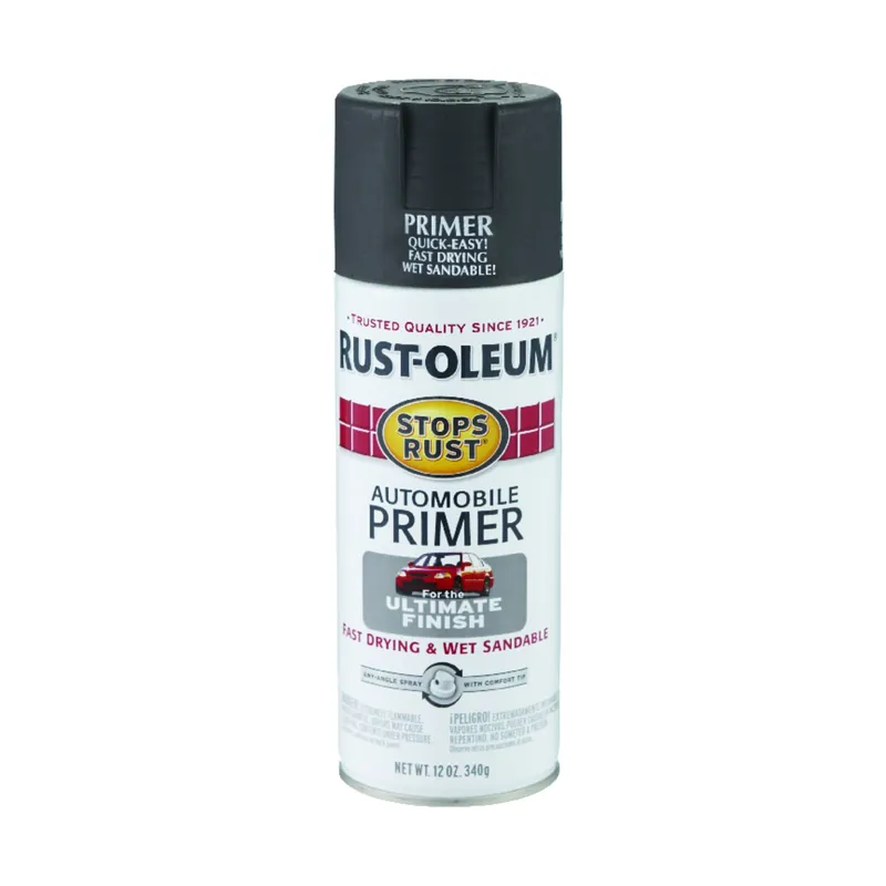 Stops Rust Automotive Primer Spray, Gray, 12-oz.