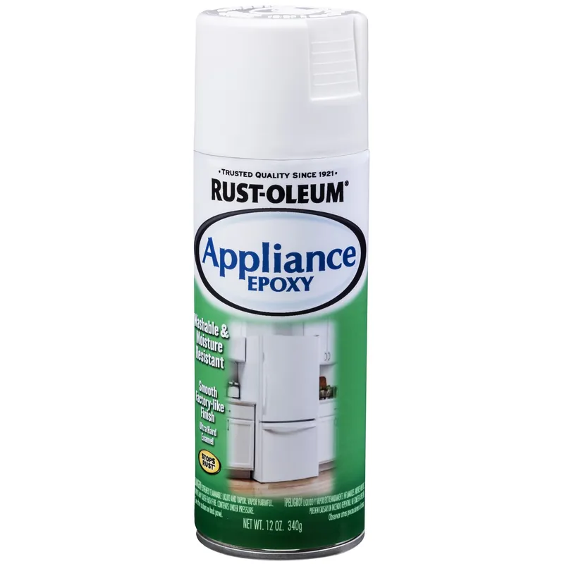 Appliance Spray Enamel, Gloss, White, 12-oz.