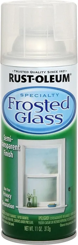 Specialty Frosted Glass Spray Paint Enamel, 11oz.