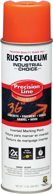 Industrial Choice Alert Orange Inverted Marking Paint 17 Oz