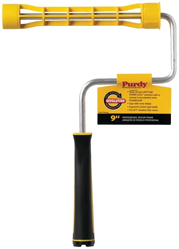 Revolution 9 In. W Regular Paint Roller Frame Threaded End