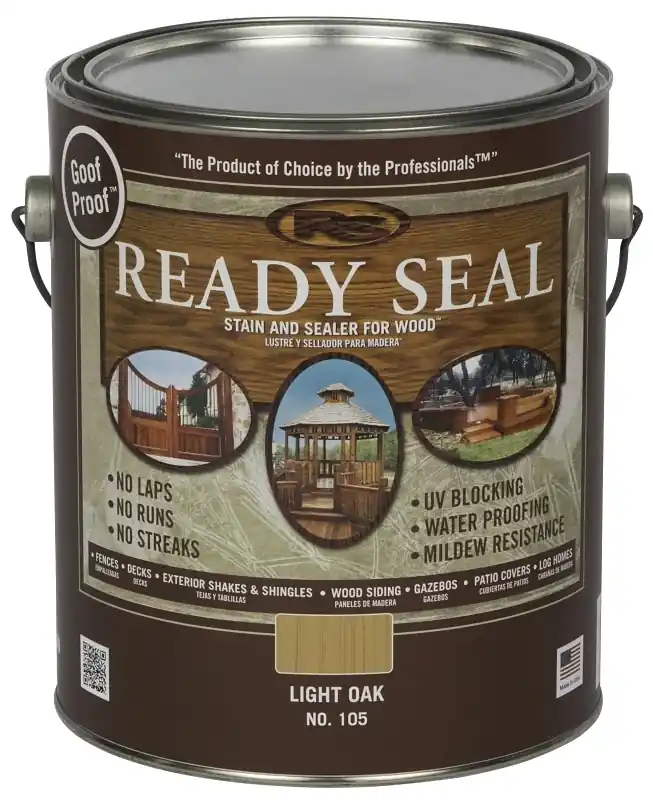 Wood Stain & Sealer, Exterior, Natural, 1-gallon