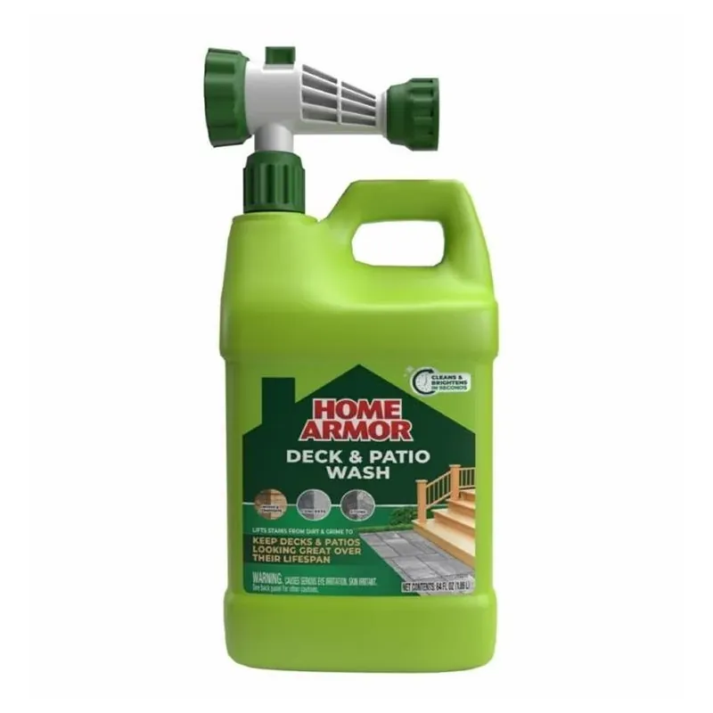 64‑oz Outdoor Cleaner – Concentrated Bleach Formula For Mildew & Mold Removal