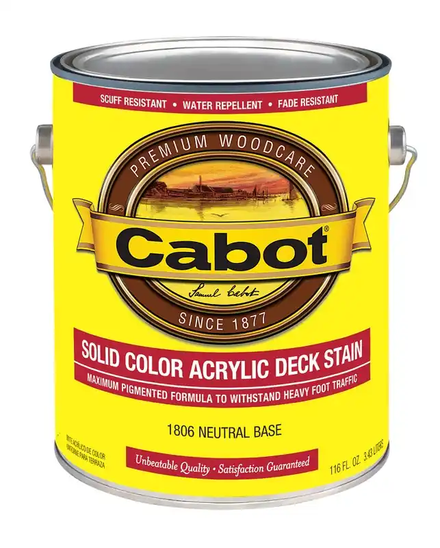 Neutral Base Exterior Decking Stain, 1-gallon