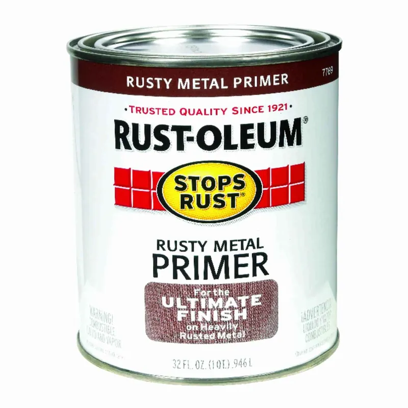 Qt. Flat Rusty Metal Primer