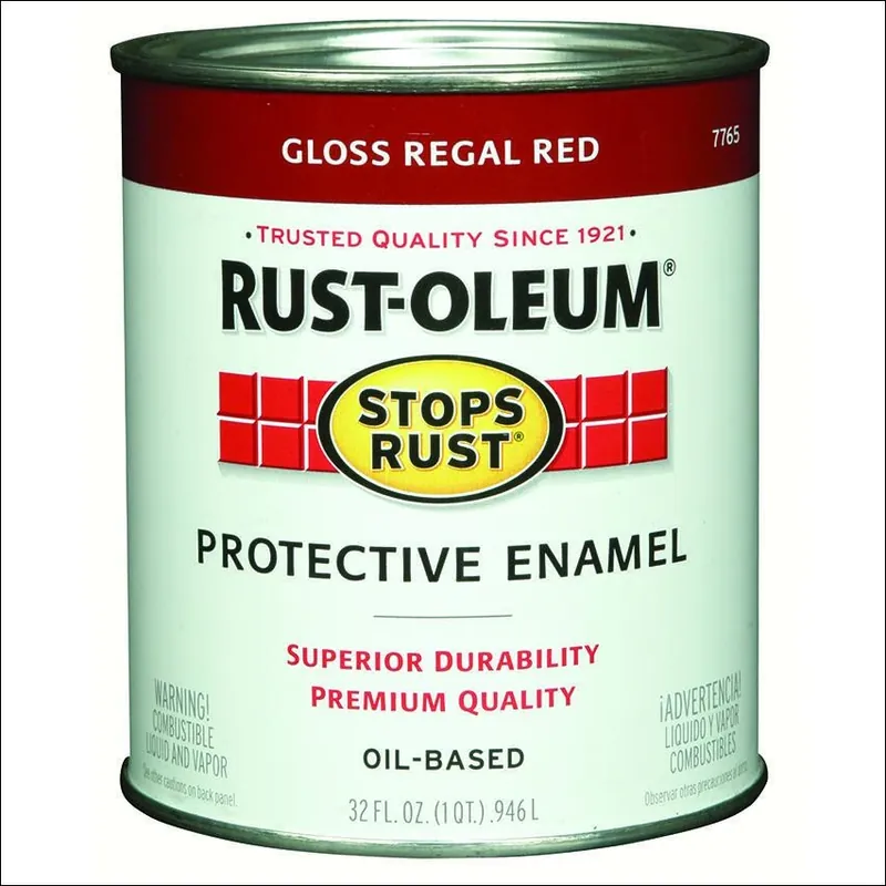 Stops Rust Qt. Gloss Regal Red Enamel