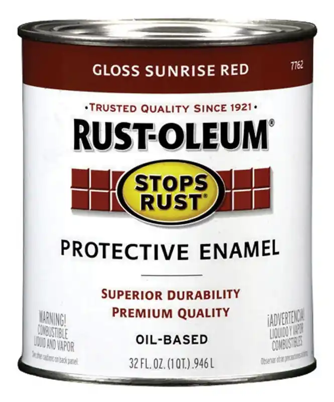 Stops Rust Qt. Sunrise Red Enamel