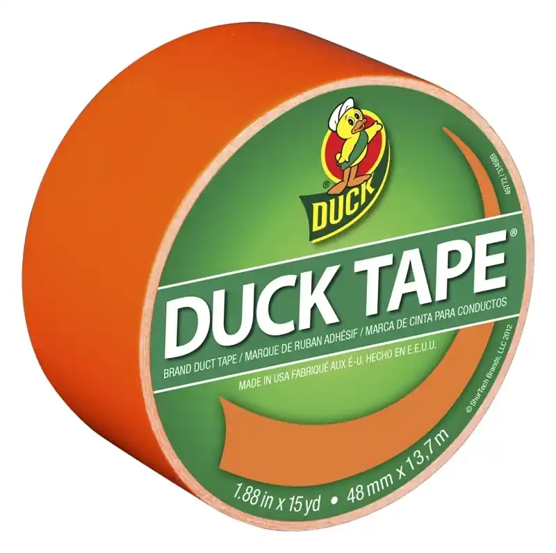 Duct Tape, X-factor Blaze Orange, 1.88-inch X 15 Yds.