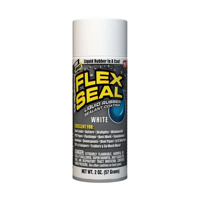 Flex Seal Mini Rubber Sealant Coating, White, 2-oz.