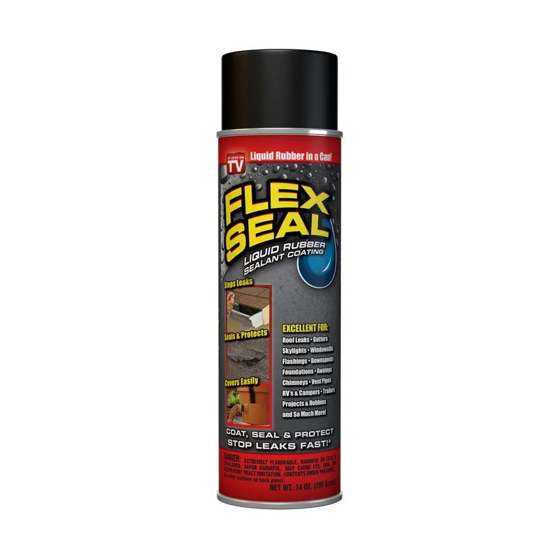 Flex Seal Rubber Sealant Coating, Black, 14-oz.
