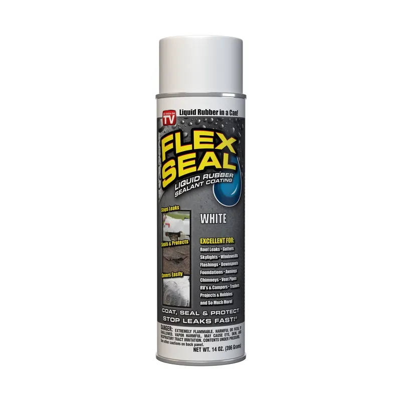 Flex Seal Rubber Sealant Coating, White, 14-oz.
