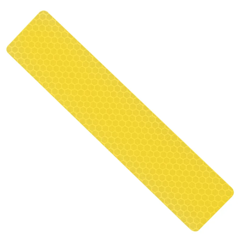 1.3 In. W X 6 In. L Yellow Reflective Safety Tape 1 Pk