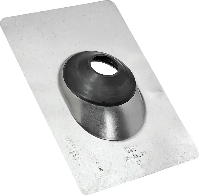 Galvanized Base Roof Flashing, 24-gauge, 2 In.
