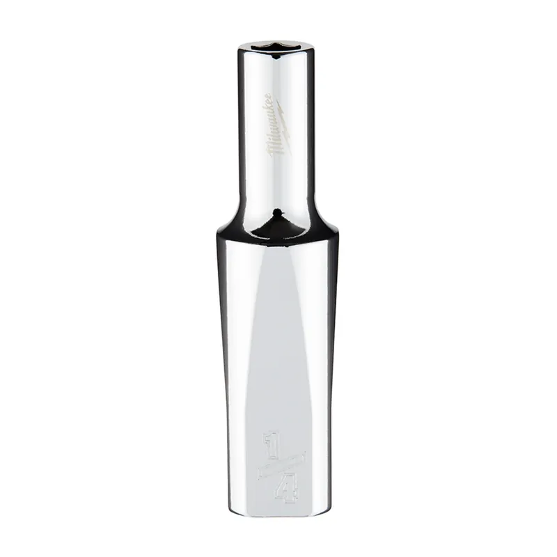 3/8 In. Drive 1/4 In. 6-point Deep Socket With Four Flat Sides