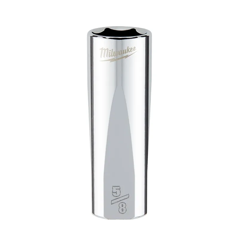 3/8 In. Drive 5/8 In. 6-point Deep Socket With Four Flat Sides