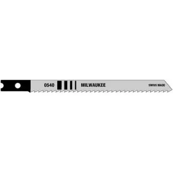 4 In. High Carbon Steel T-shank Wood Cutting Jig Saw Blade 10 Tpi 5 Pk