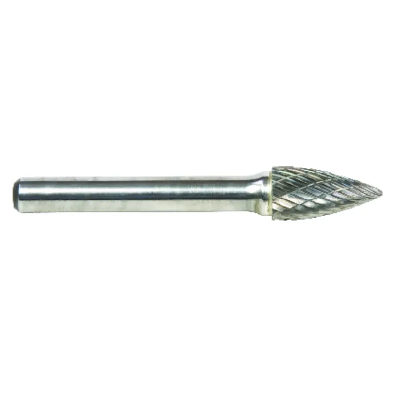 Tungsten Carbide Burr, 3/8-in., Tree Pointed, Sg3