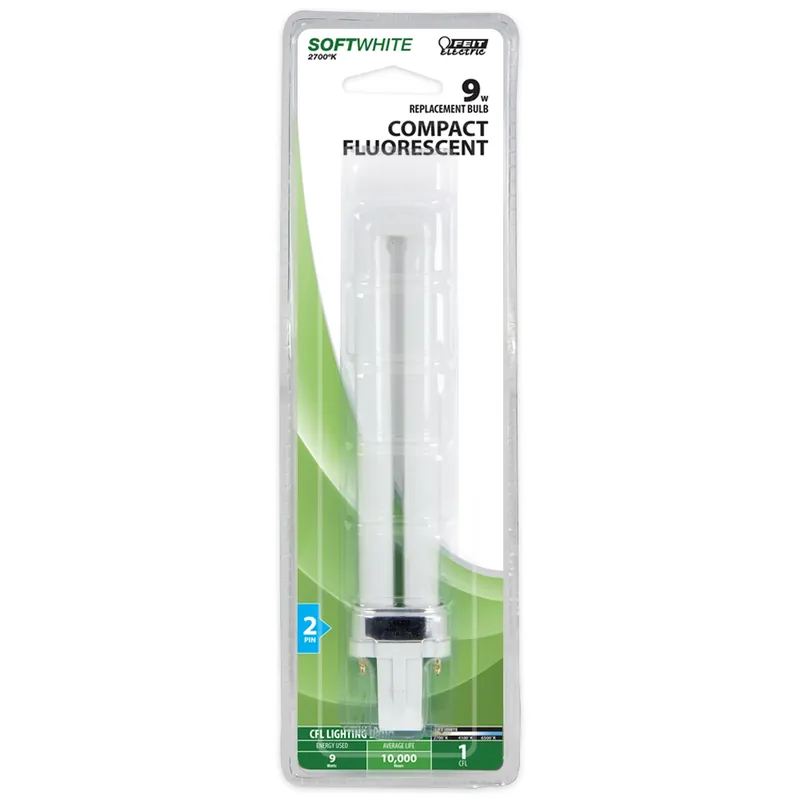 Legacy Bulbs 9 W Pl 1.3 In. D X 6.5 In. L Cfl Bulb Soft White Specialty 2700 K 1 Pk