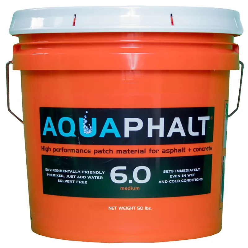6.0 Black Water-based Asphalt And Concrete Patch 3.5 Gallon