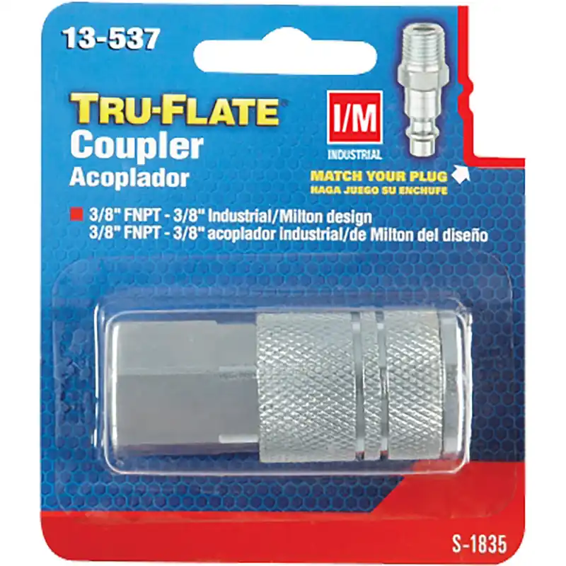 Industrial/milton Series Push-to-connect 3/8 In. Fnpt Coupler